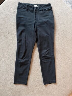 Black Slim Fit Dress Pants